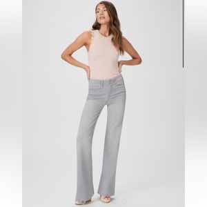 Paige grey wide jeans. New with tags. Smoke free home